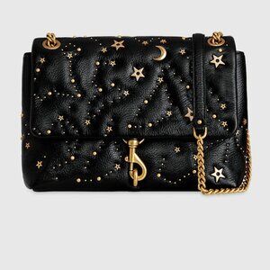 Rebecca Minkoff - Edie Flap Shoulder with Celestial Studs